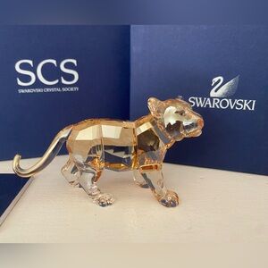 Swarovski tiger cub standing